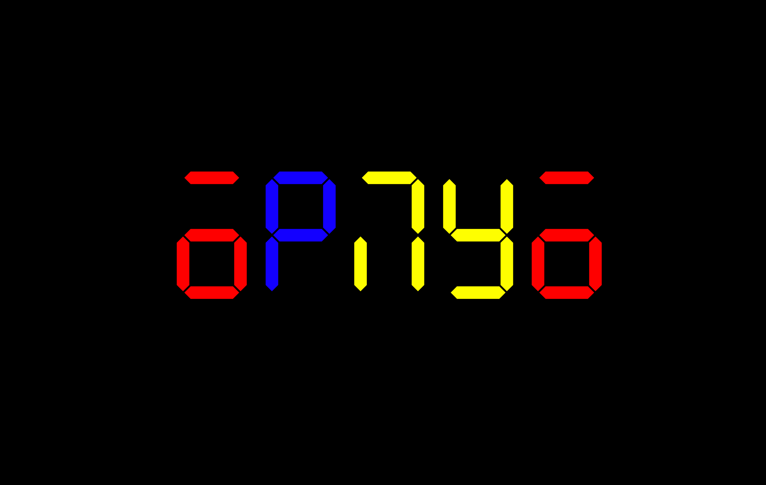 Philip Bradshaw, 7 segment characters, 2024